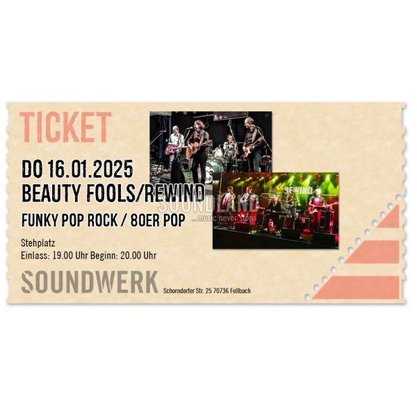 ''Beauty Fools & Rewind'' Kombinatshow 16.01.25